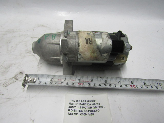 Arranque Motor Partida Hafei Junyi 1.3 Qdy127 Original 8d - foto 6