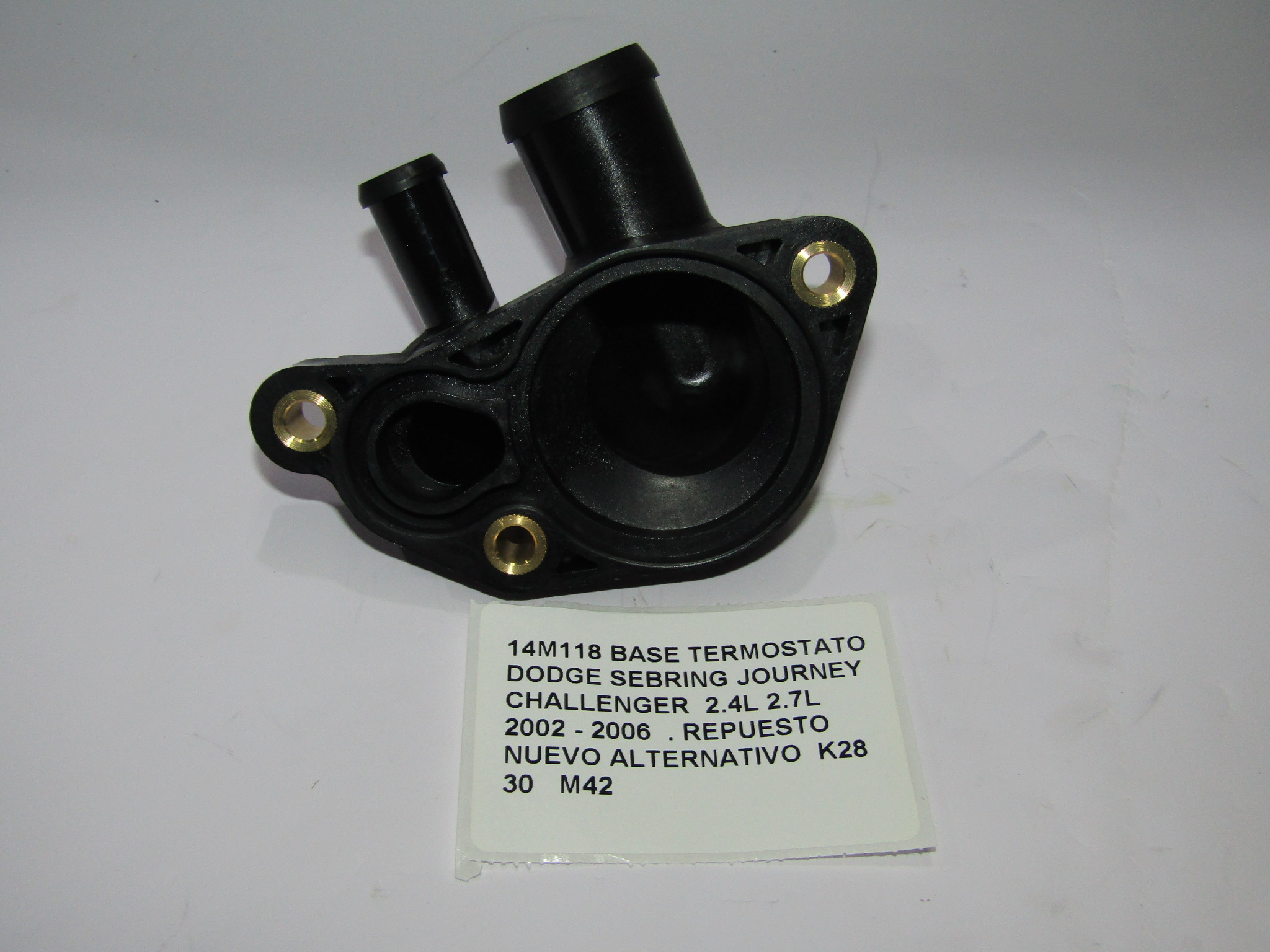 Base Termostato Dodge Sebring Journey Challenger 2.4 2002-06 - foto 2