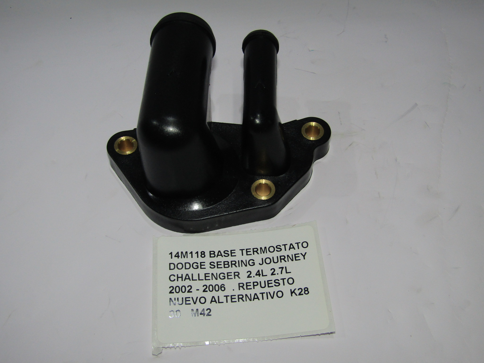 Base Termostato Dodge Sebring Journey Challenger 2.4 2002-06 - foto 3