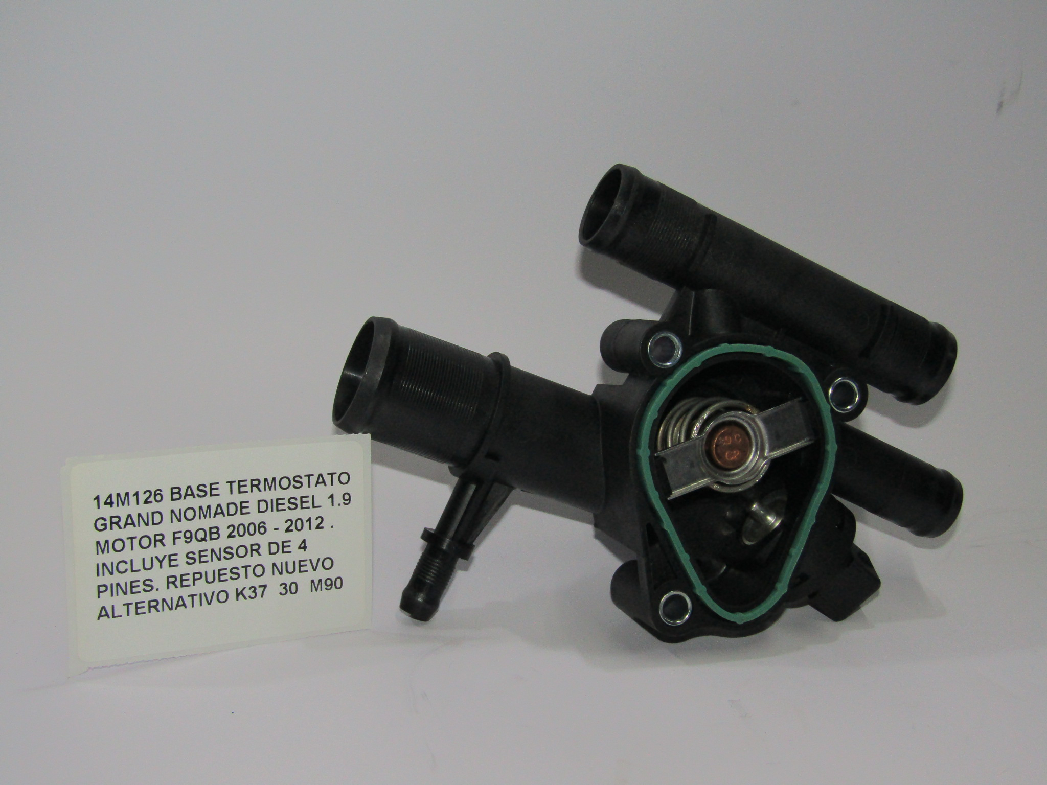 Base Termostato Grand Nomade Diesel 1.9 Motor F9qb 2006-2012 - foto 5