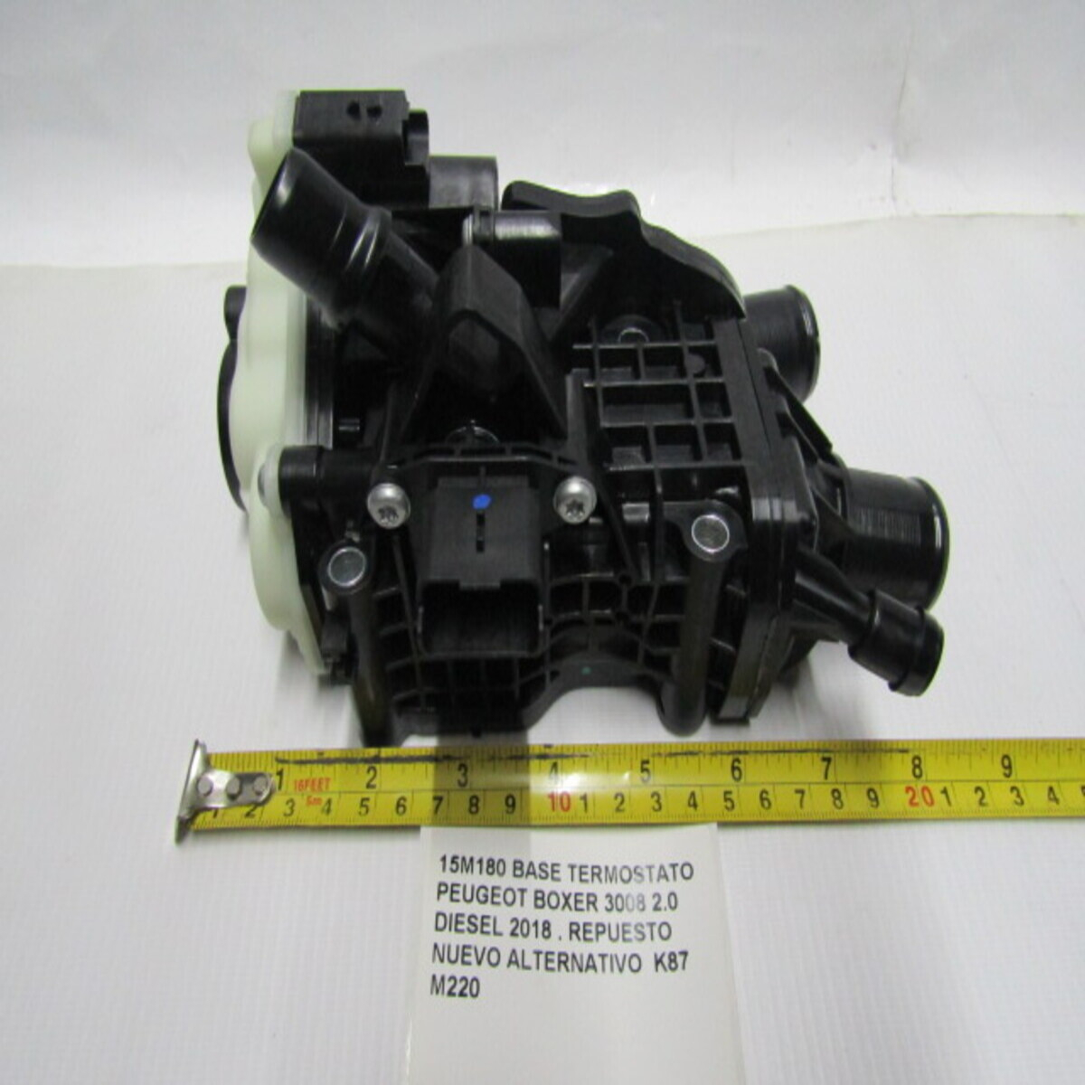 Base Termostato Peugeot Boxer 3008 2.0 Diesel 2018 - foto 9