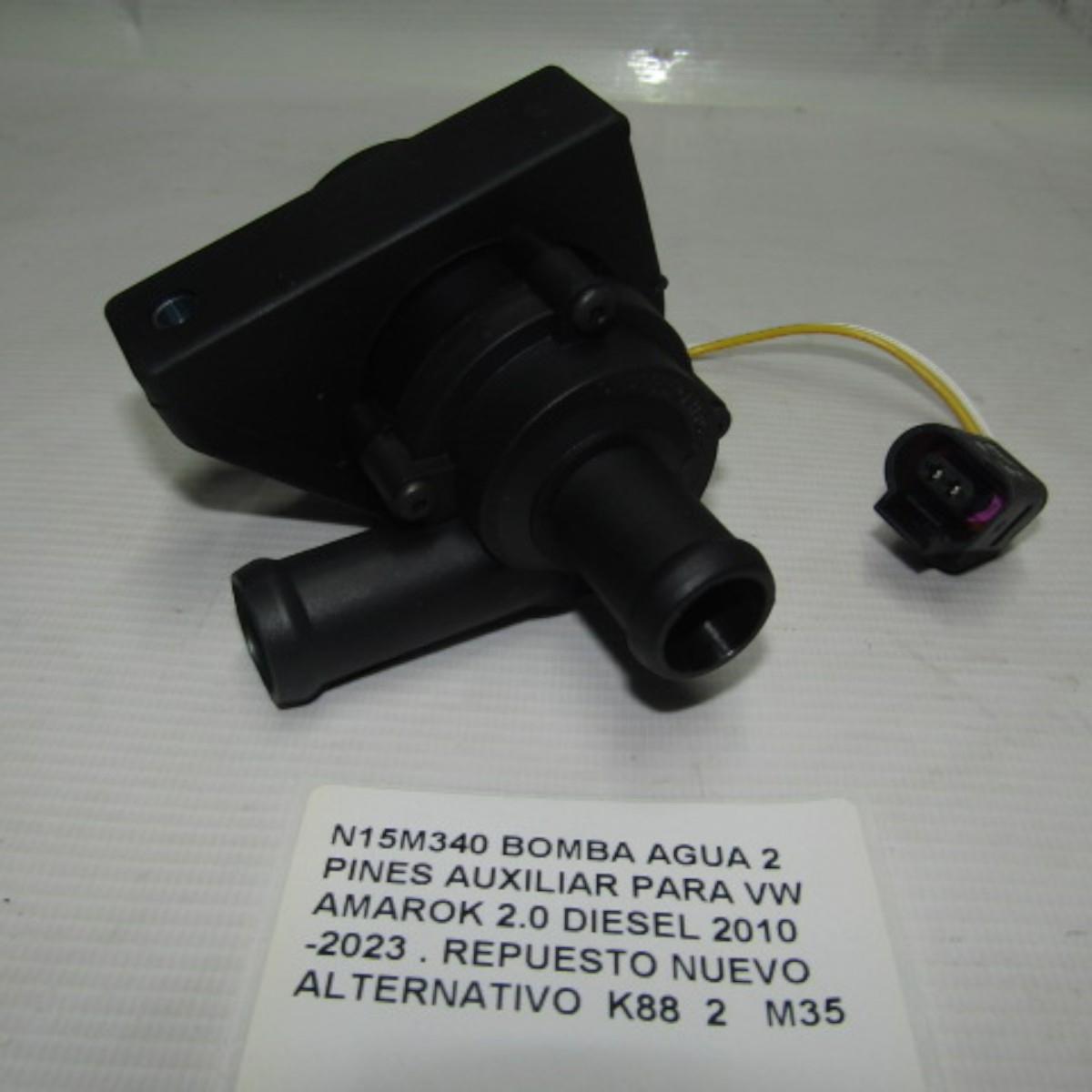 Bomba Agua 2 Pines Para Vw Amarok 2.0 Diesel - foto 5