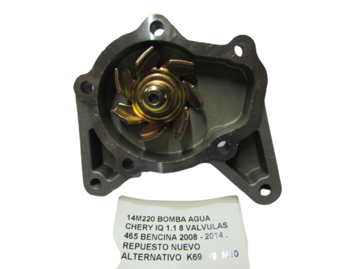 Bomba Agua Chery Iq 1.1 8 Valvulas 465 Bencina 2008 - 2014