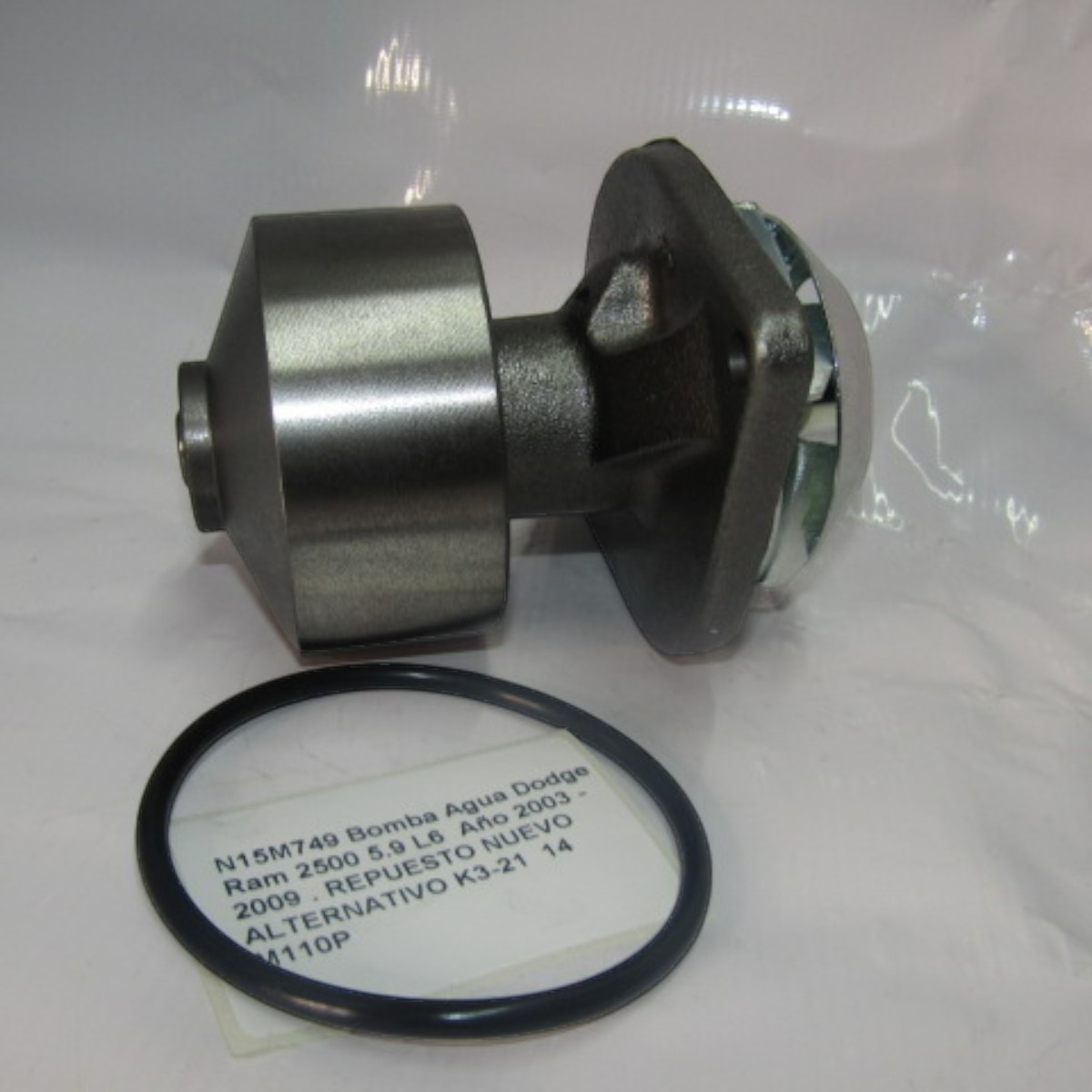 Bomba Agua Para Dodge Ram 2500 3500 L6 5.9 Año 1999 - 2009 - foto 3