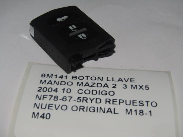 Boton Llave Mando Mazda 2 3 Mx5 2004 - 10 Codigo Nf78-67-5ry - foto 2