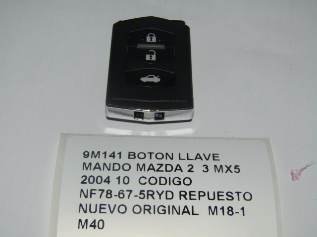 Boton Llave Mando Mazda 2 3 Mx5 2004 - 10 Codigo Nf78-67-5ry - foto 3