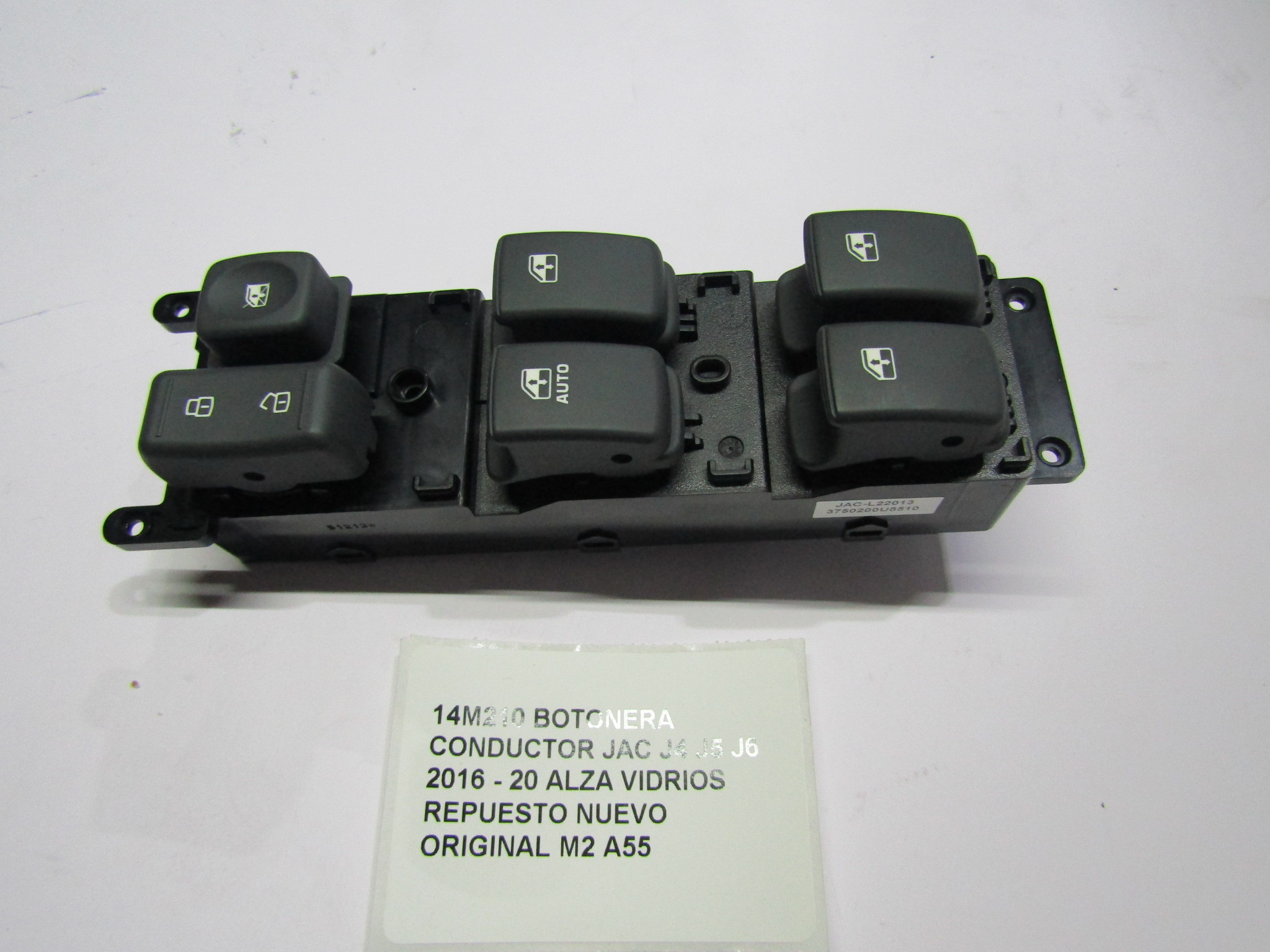 Botonera Alza Vidrios Izquierda Jac J4 J5 J6 2016 - 2020 - foto 3