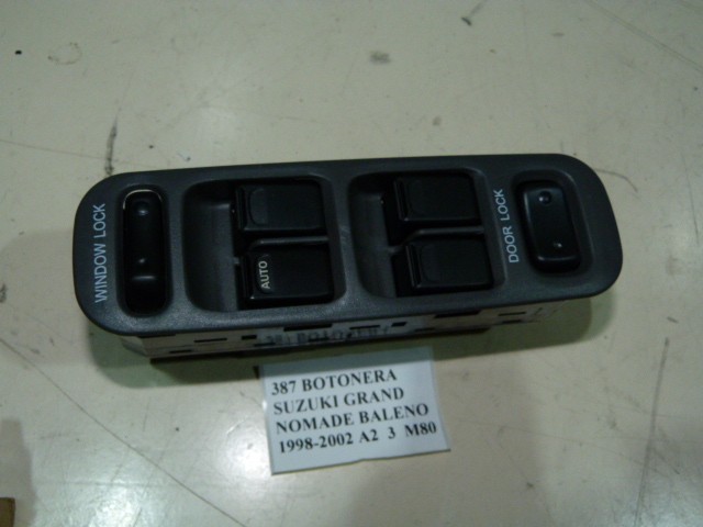 Botonera Alzavidrio Suzuki Grand Nomade Baleno 1998 - 2002