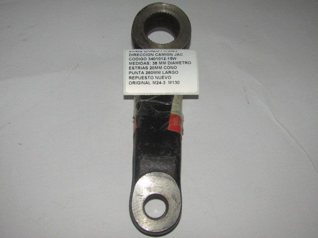 Brazo Pitman Direccion Camion Jac Codigo 3401012-15w 38mm - foto 2