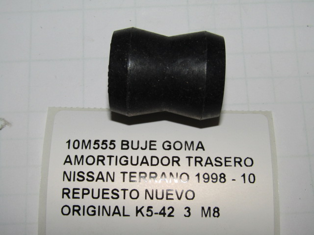 Buje Goma Amortiguador Trasero Nissan Terrano 1998 - 10