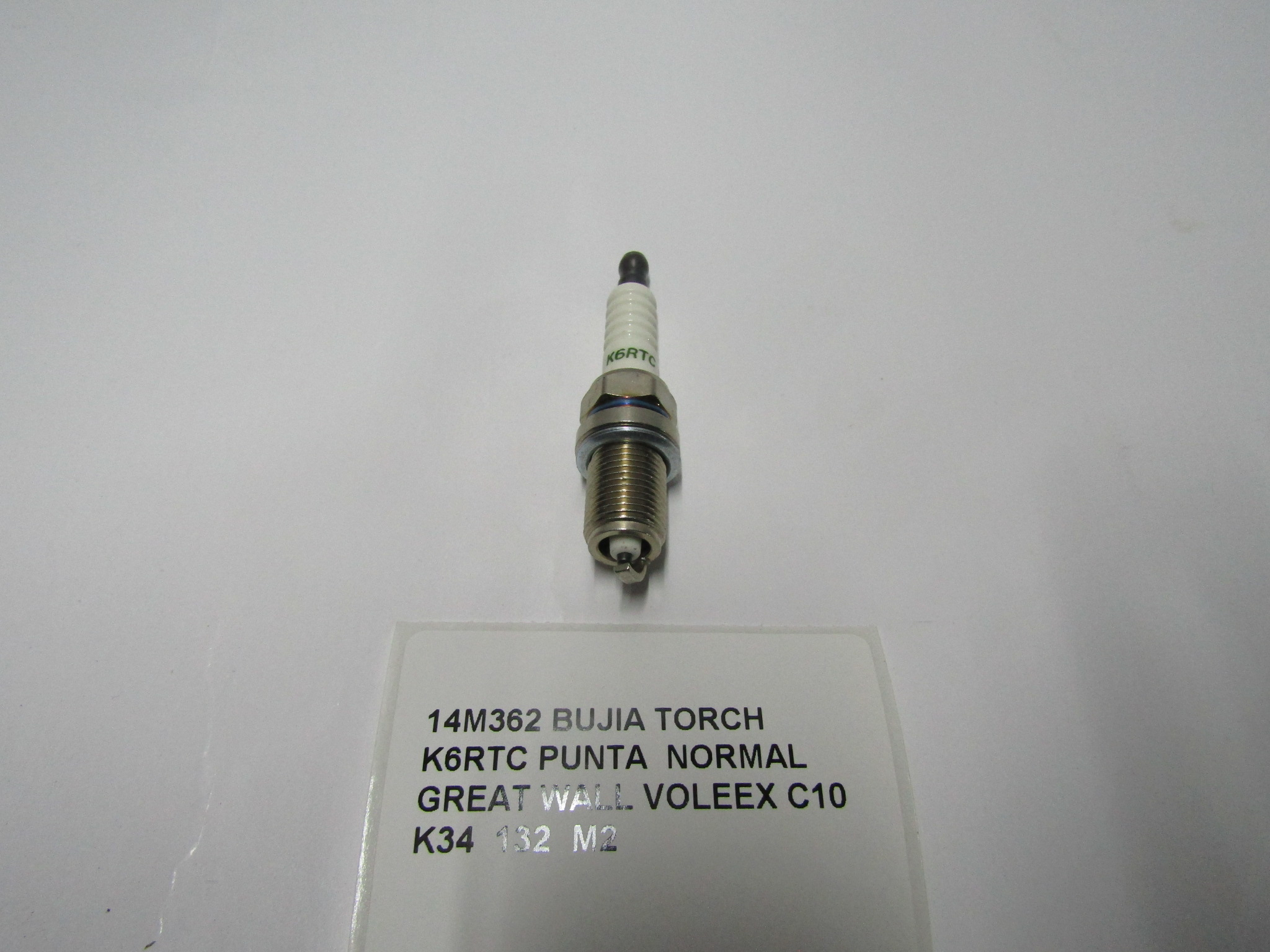 Bujia Torch K6rtc Punta Normal Great Wall Voleex C10 - foto 3