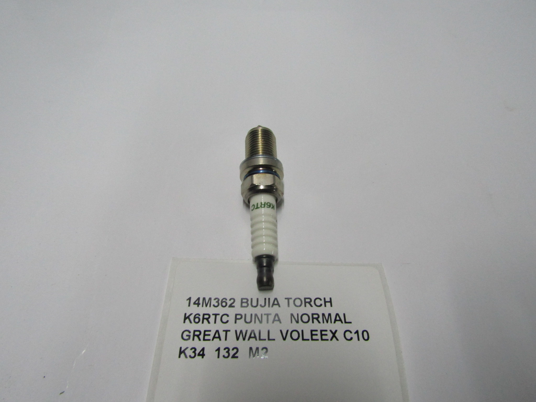Bujia Torch K6rtc Punta Normal Great Wall Voleex C10 - foto 4