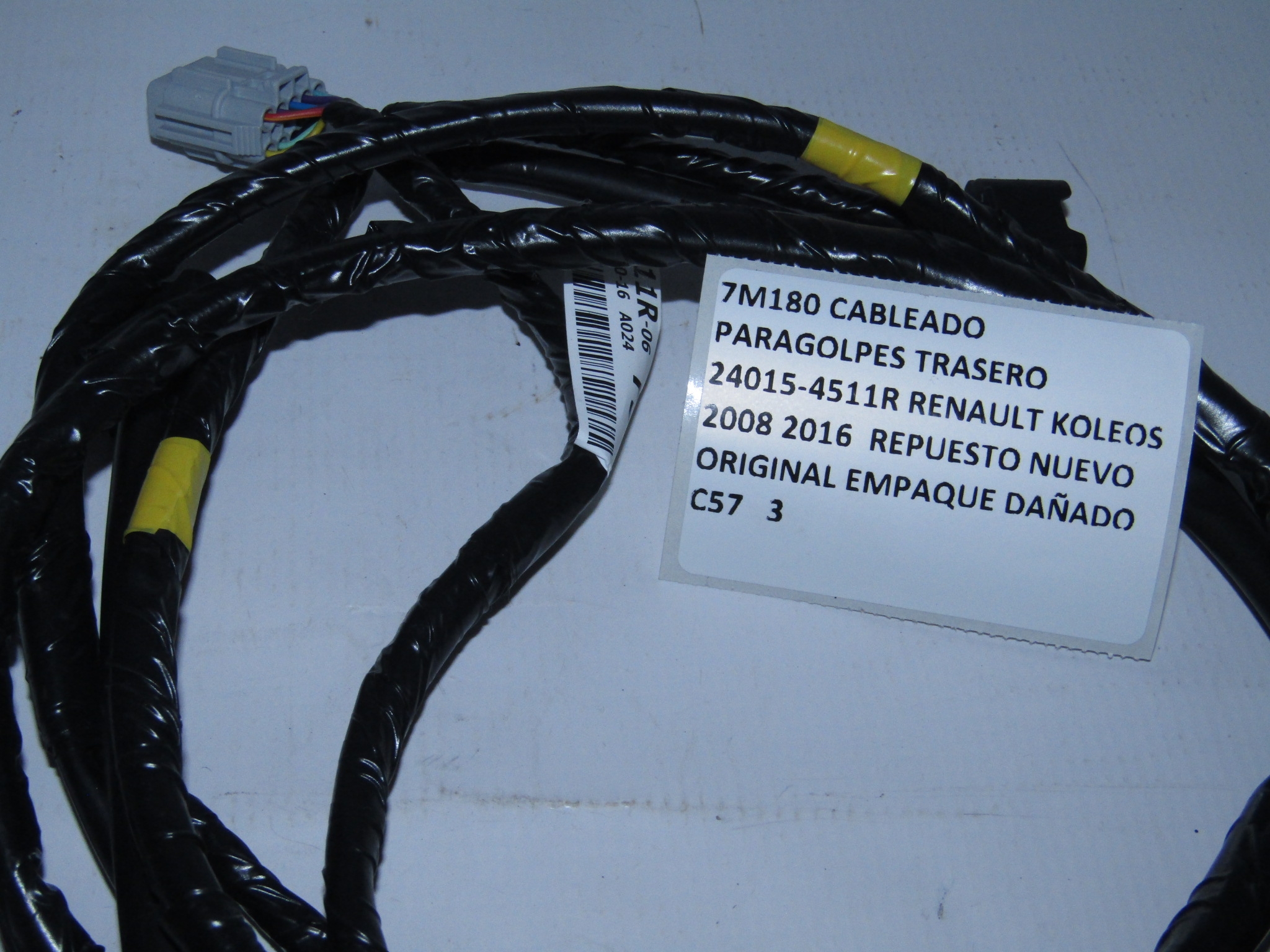 Cableado Paragolpes Trasero 24015-4511r Renault Koleos 2008 - foto 2