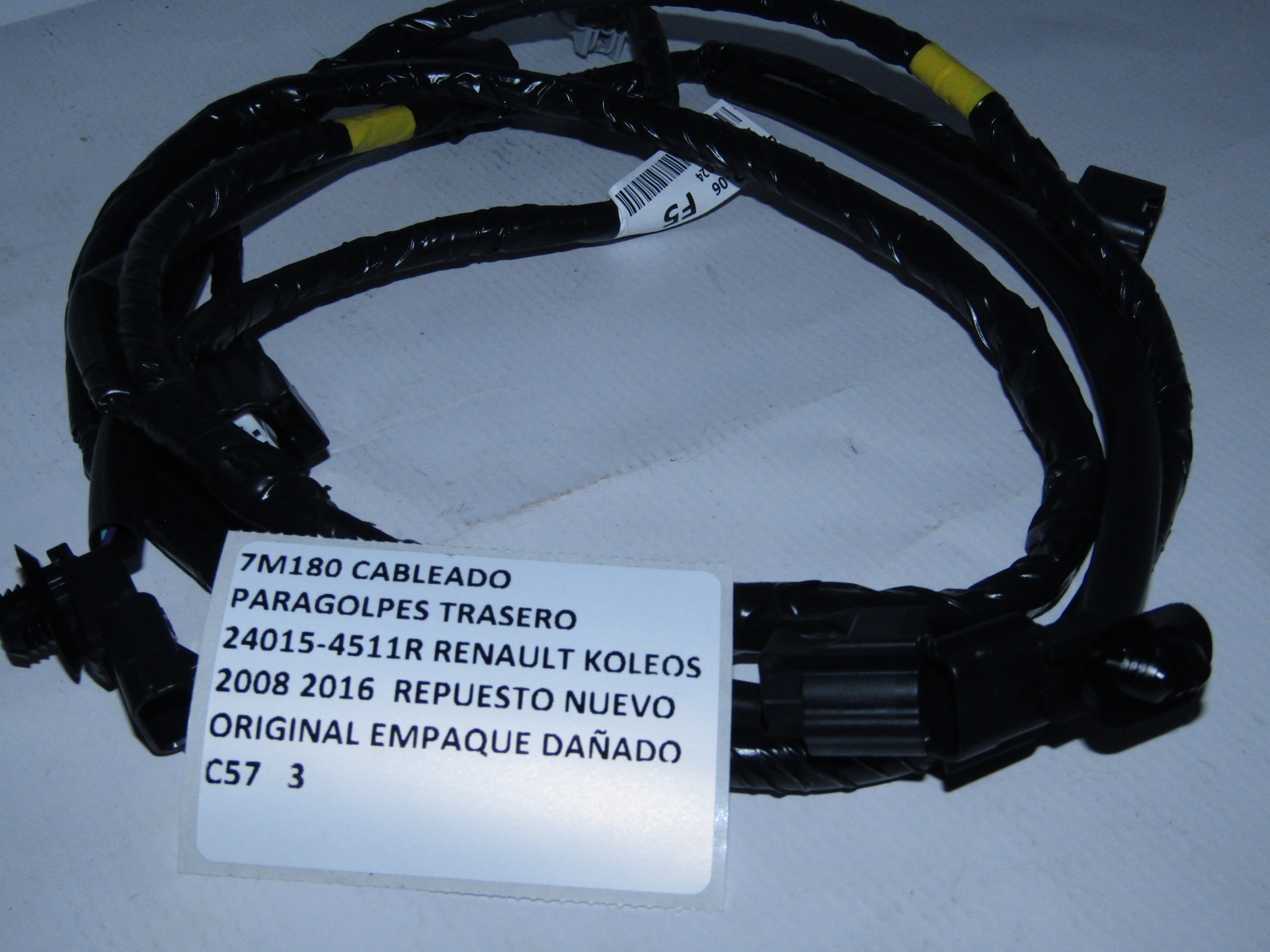 Cableado Paragolpes Trasero 24015-4511r Renault Koleos 2008 - foto 3