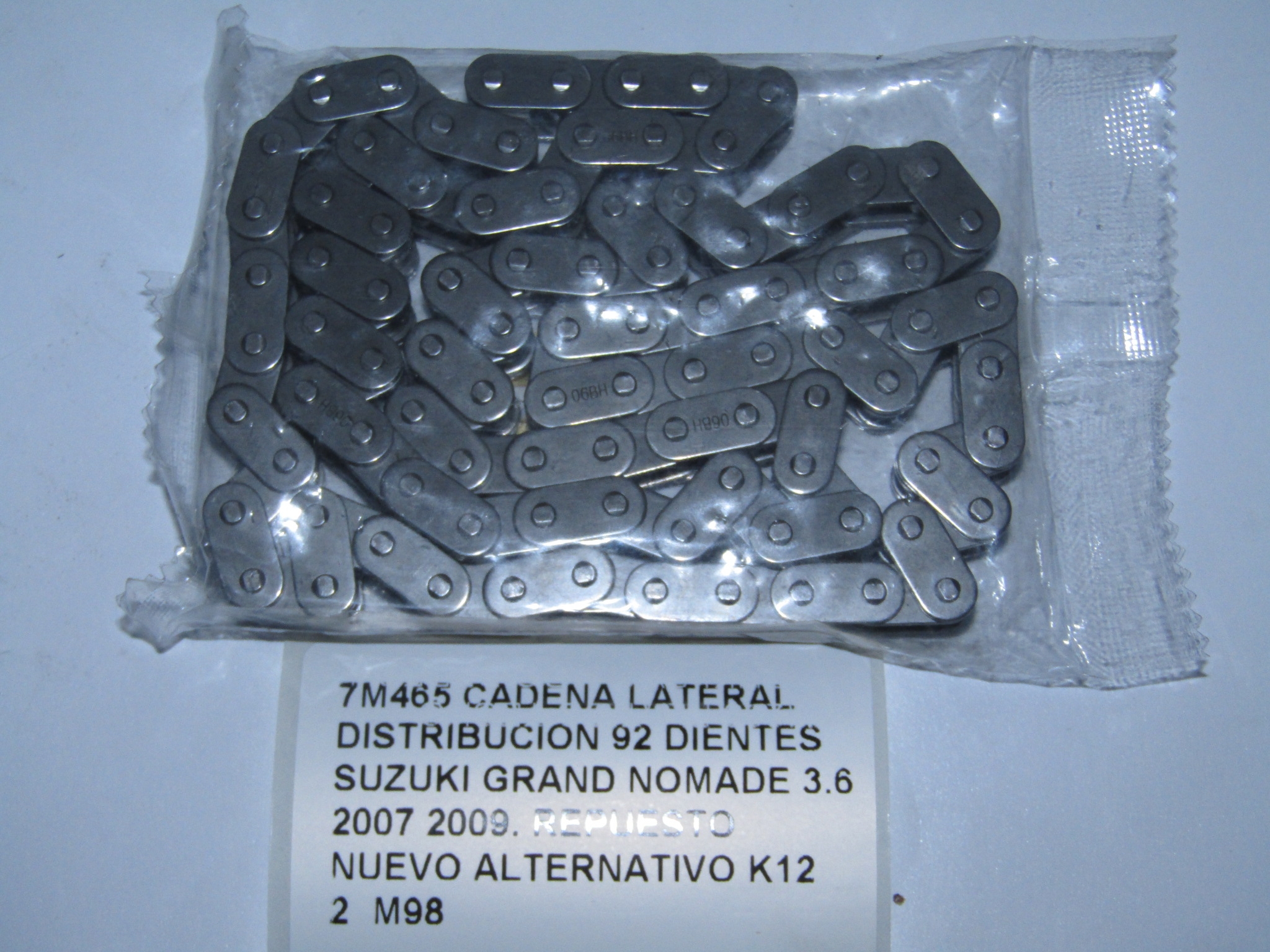 Cadena Lateral Distribucion 92 Dientes Suzuki 3.6 2007 2009 - foto 3