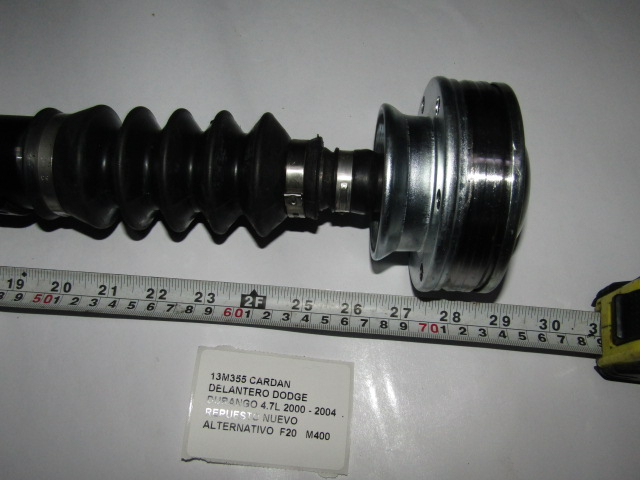 Cardan Delantero Dodge Durango 4.7l 2000 - 2004 - foto 5