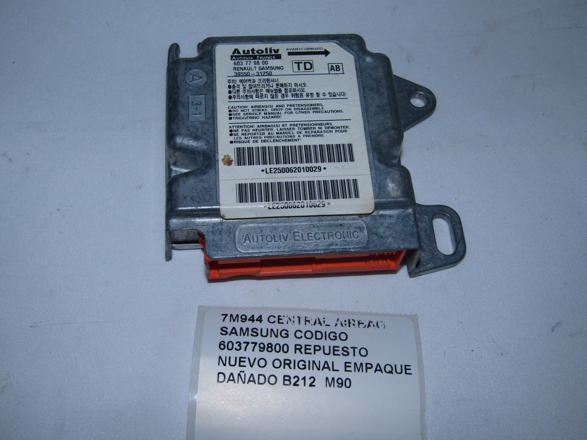 Central Airbag Samsung Codigo 603779800 - foto 3