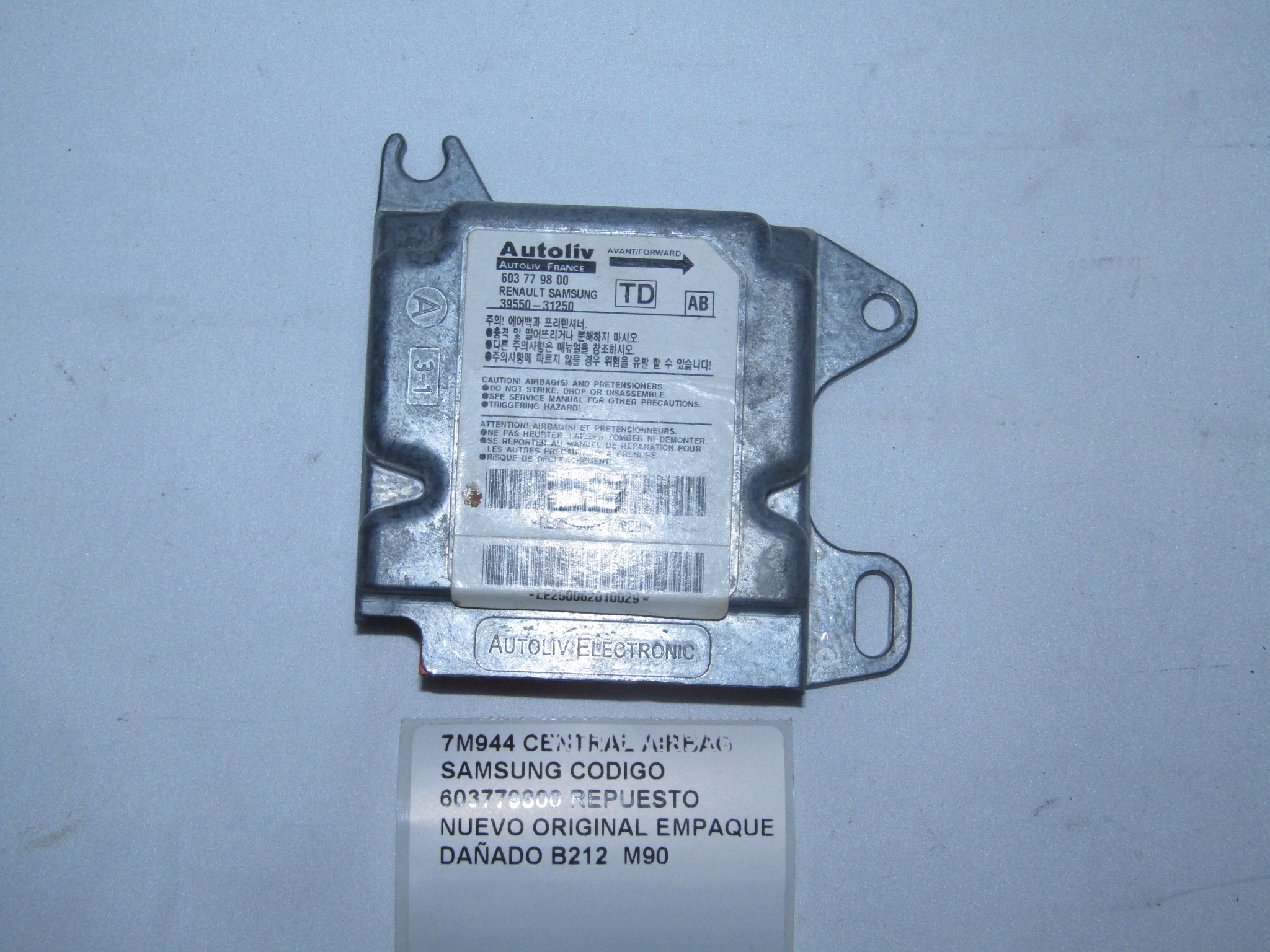 Central Airbag Samsung Codigo 603779800 - foto 4