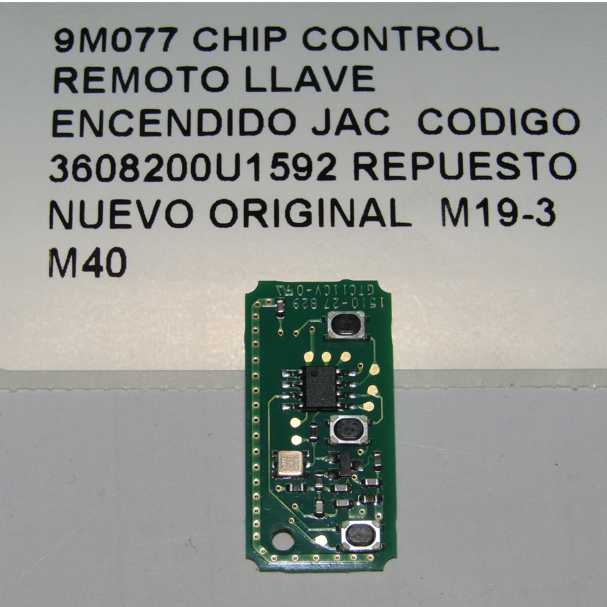 Chip Control Remoto Llave Encendido Jac Codigo 3608200u1592 - foto 2