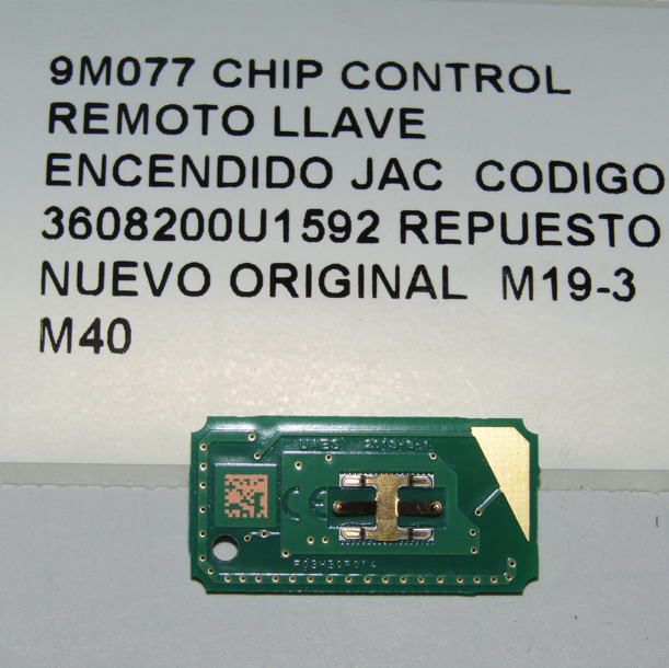 Chip Control Remoto Llave Encendido Jac Codigo 3608200u1592 - foto 3