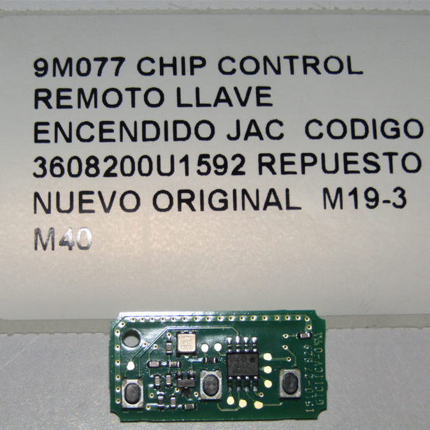 Chip Control Remoto Llave Encendido Jac Codigo 3608200u1592 - foto 4