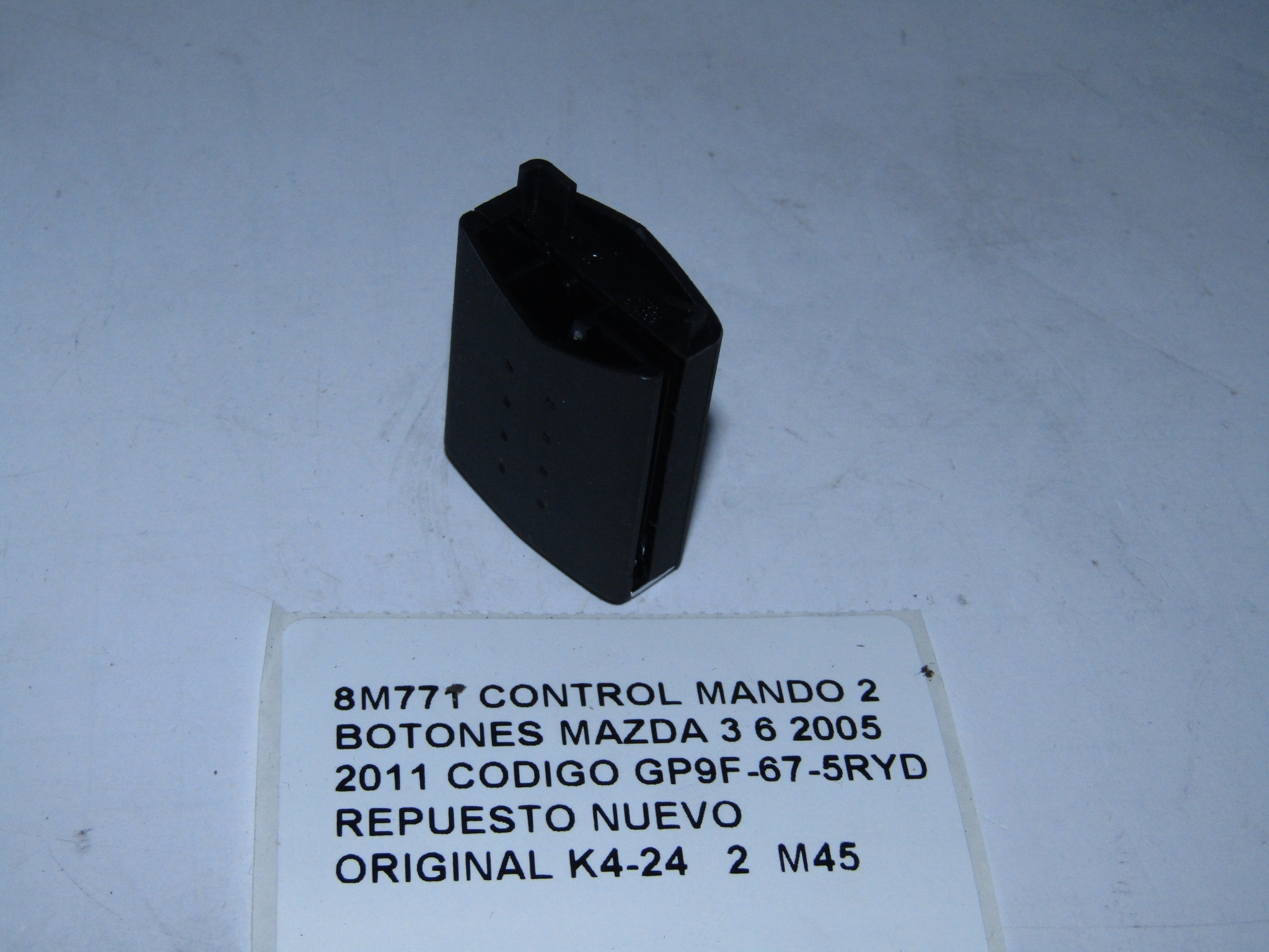Control Mando 2 Botones Mazda 3 6 2005 2011 Cod Gp9f-67-5ryd - foto 2