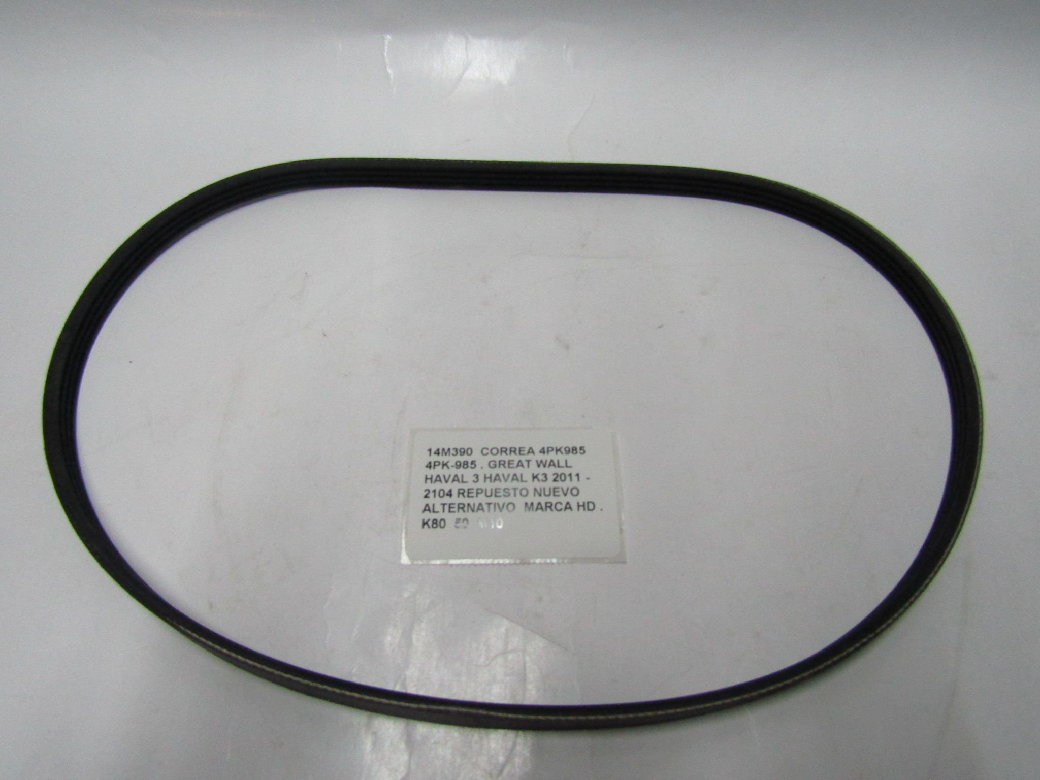 Correa 4pk985 4pk-985 . Great Wall Haval 3 Haval K3 2011-14 - foto 3