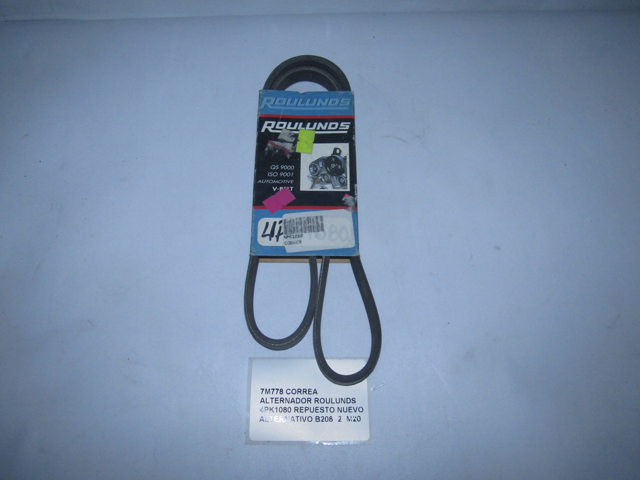 Correa Alternador 4pk1080