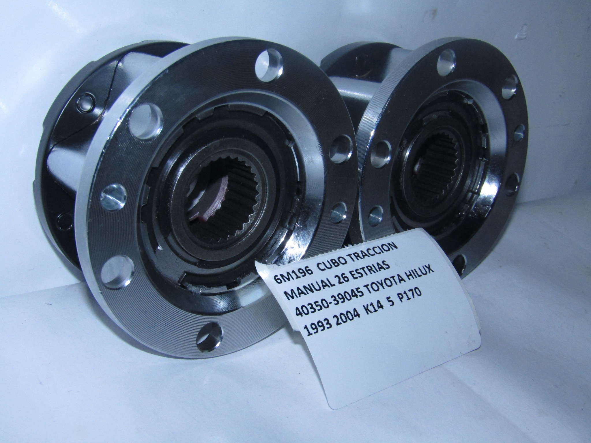 Cubo Traccion Manual 26 Estrias 40350-39045 Toyota 1993 2004 - foto 4