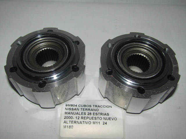 Cubos De Traccion Nissan Terrano Manuales 28 Estrias 2000-12 - foto 2
