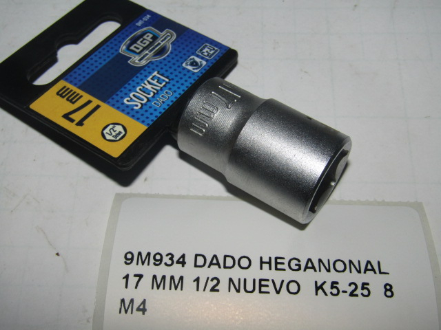 Dado Heganonal 17 Mm 1/2