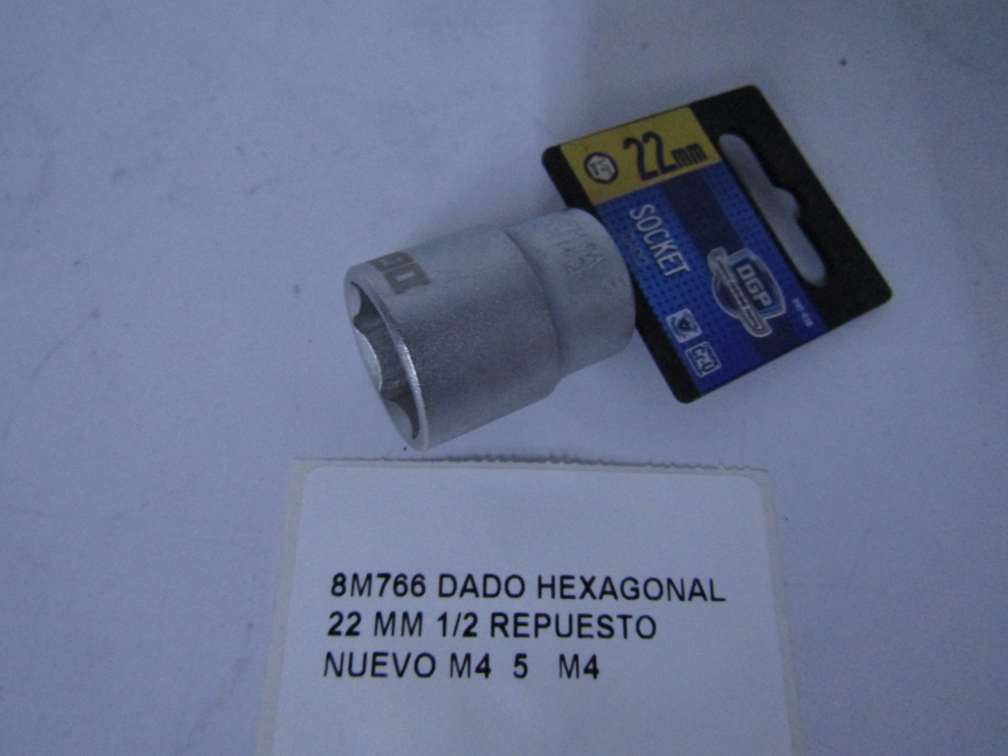 Dado Hexagonal 22 Mm 1/2