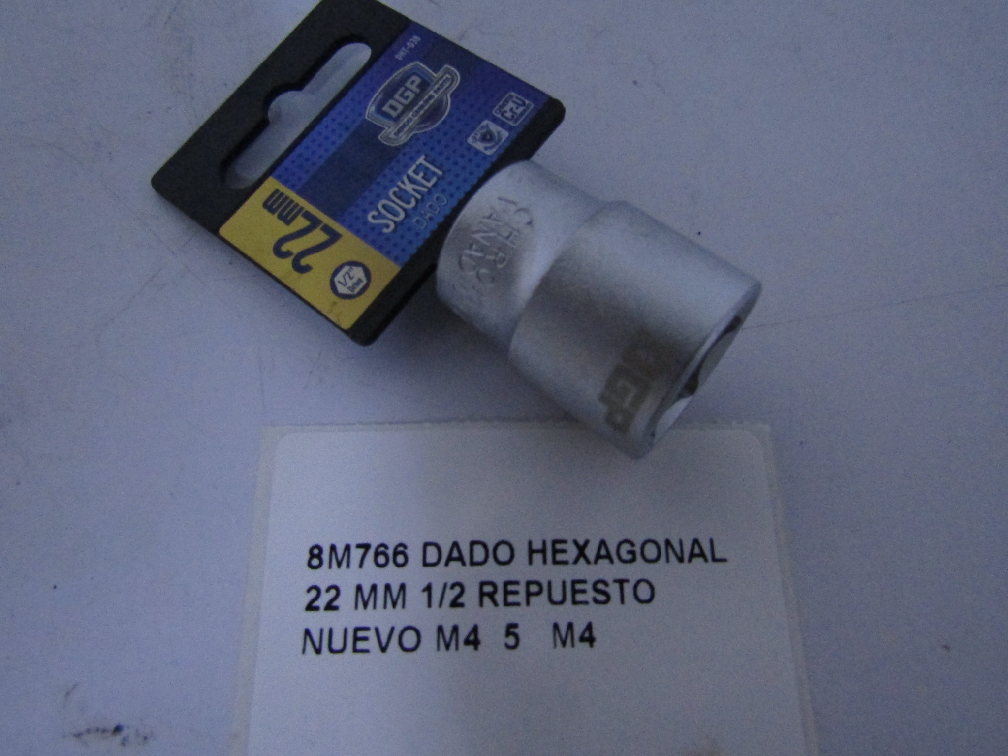 Dado Hexagonal 22 Mm 1/2 - foto 2
