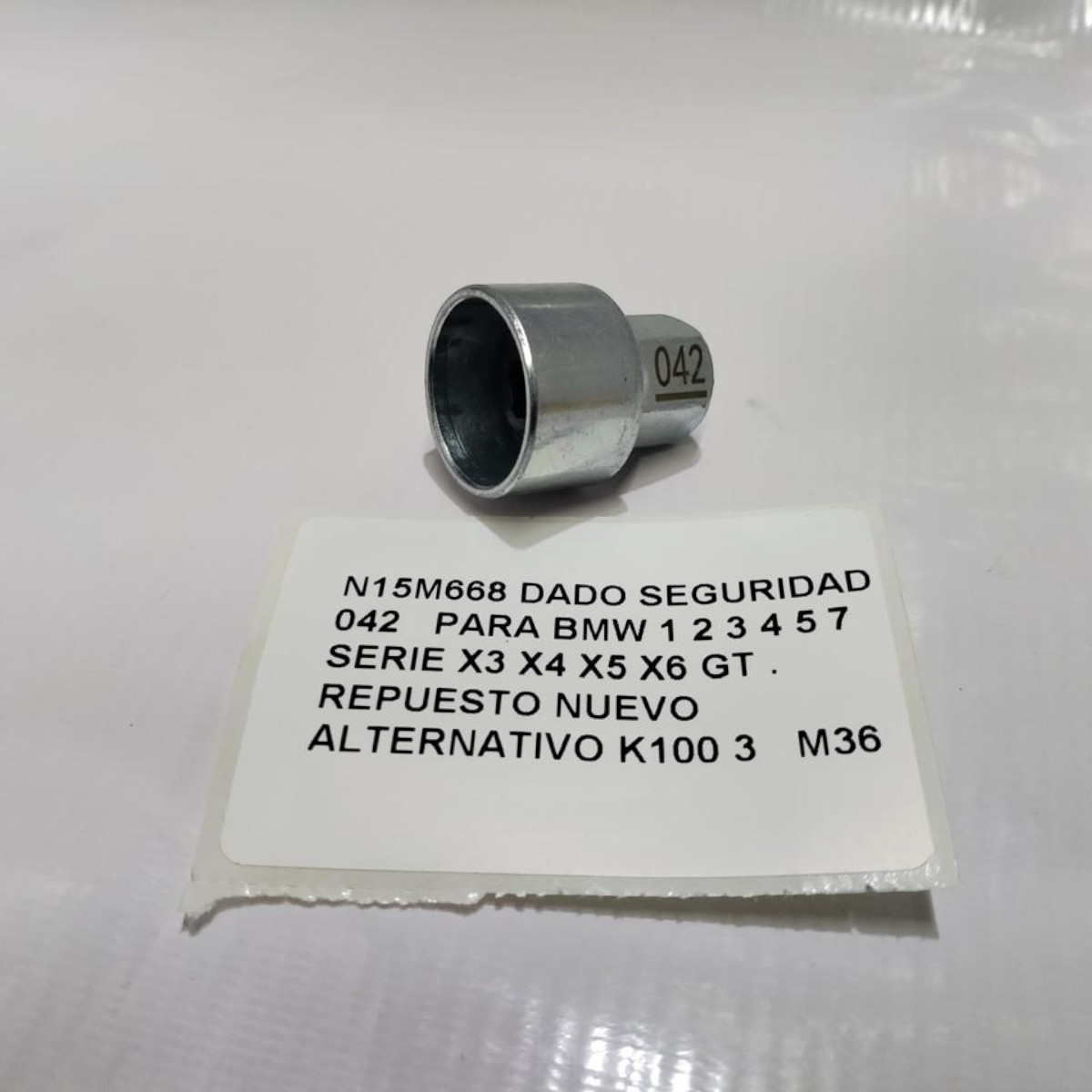 Dado Seguridad 042 Para Bmw 1 2 3 4 5 7 Serie X3 X4 X5 X6 - foto 4