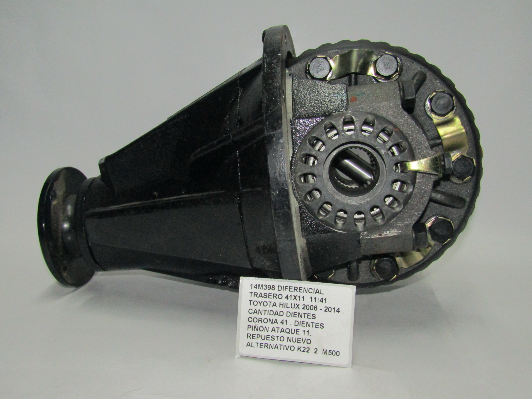 Diferencial Trasero 41x11 11:41 Toyota Hilux 2006 - 2014 - foto 4