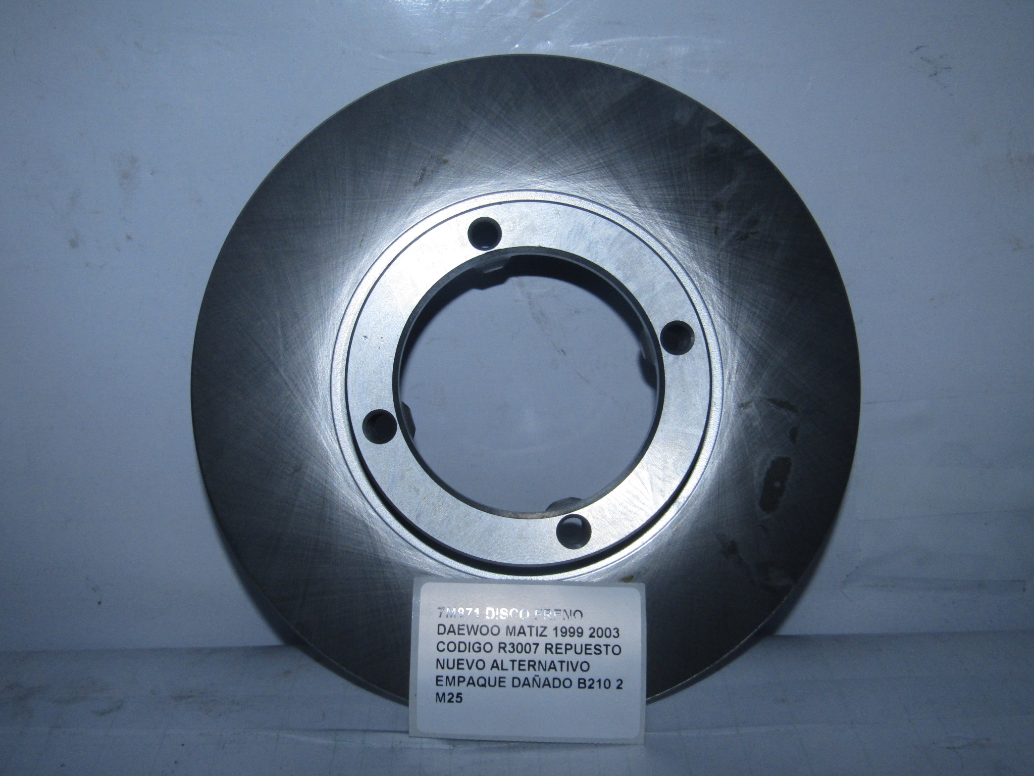Disco Freno Daewoo Matiz 1999 2003 Codigo R3007