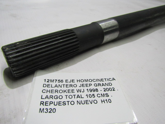 Eje Delantero Homocinetica Jeep Grand Cherokee Wj 1998-2002 - foto 5