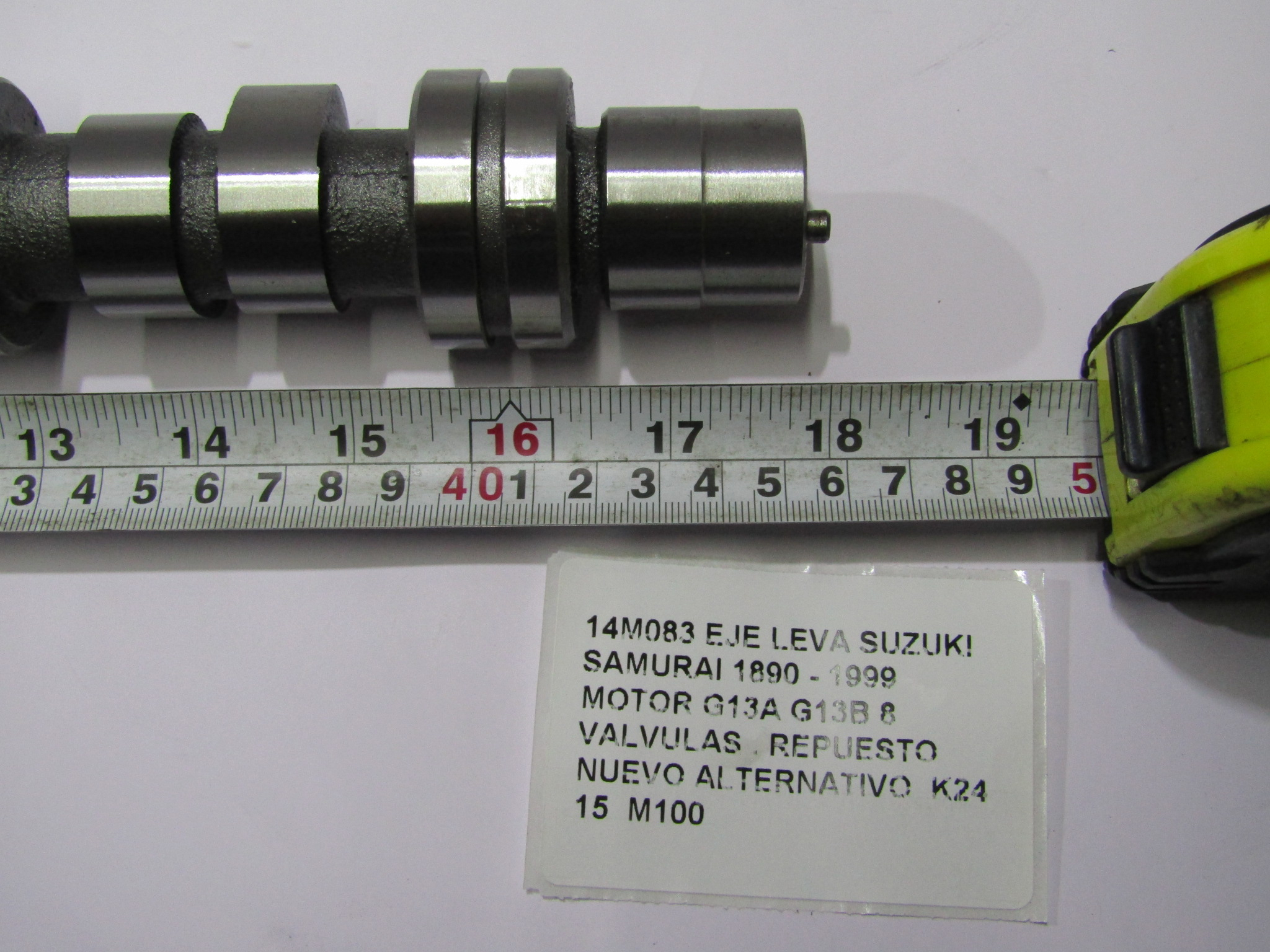 Eje Leva Suzuki Samurai 1890-1999 Motor G13a G13b 8 Valvulas - foto 3
