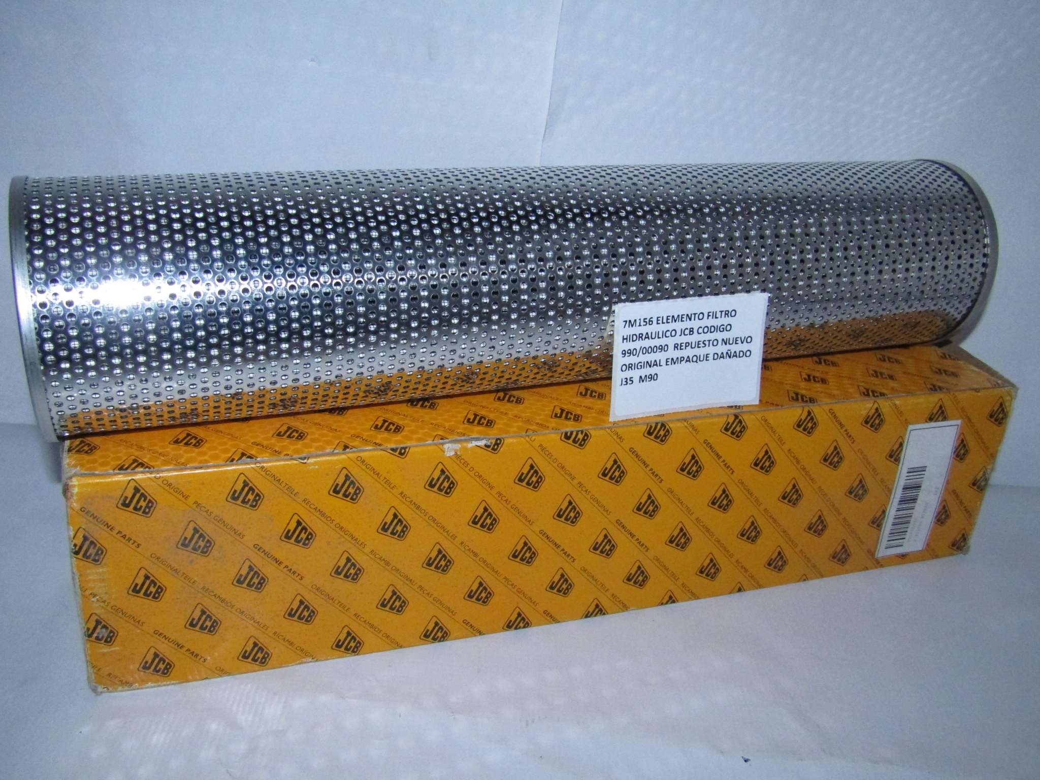 Elemento Filtro Hidraulico Jcb Codigo 990/00090 - foto 4