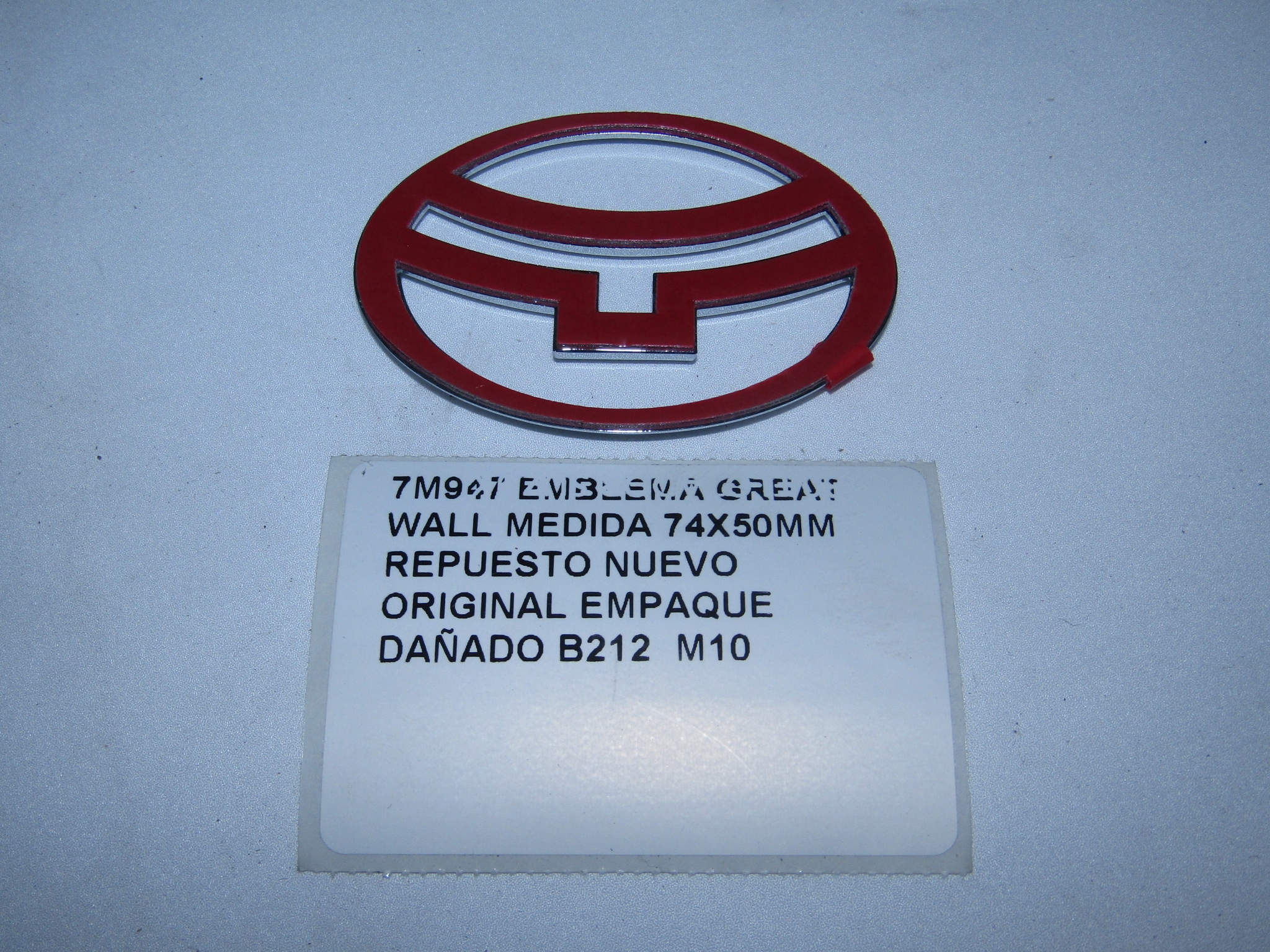 Emblema Great Wall Medida 74x50mm - foto 3