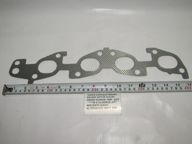 Empaquetadura Escape Suzuki Grand Nomade 1998 2005 J20a - foto 2