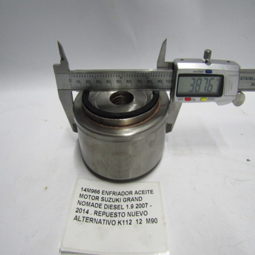 Enfriador Aceite Suzuki Grand Nomade Diesel 1.9 2007 - 2014 - foto 6