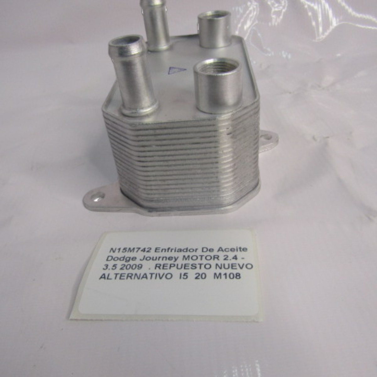 Enfriador De Aceite Dodge Journey Motor 2.4 - 3.5 2009 - foto 5