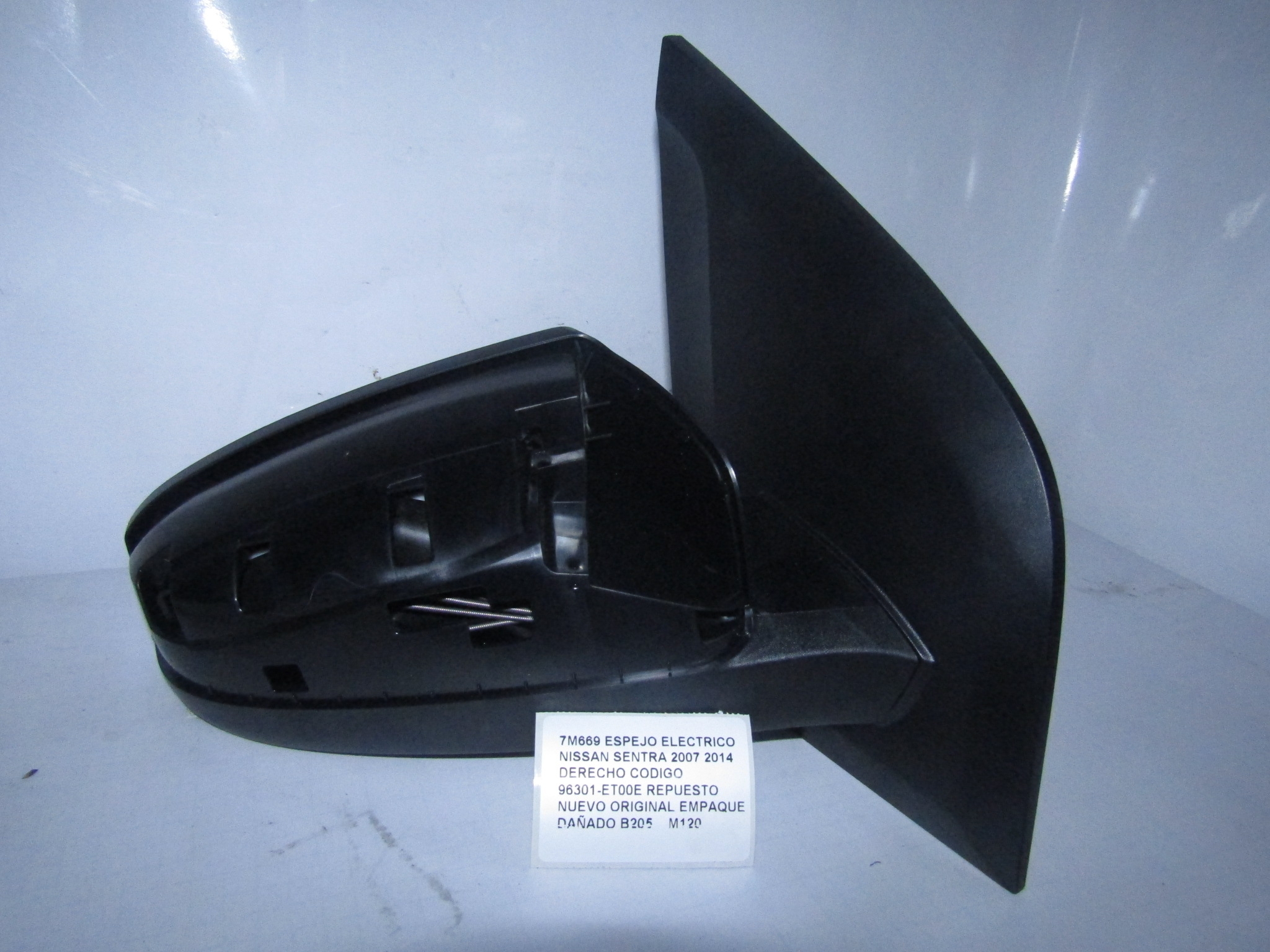 Espejo Manual Nissan Sentra 2007 2014 Derecho 96301-et00e - foto 4