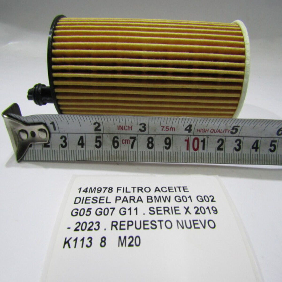 Filtro Aceite Diesel Para Bmw 320 Serie 1 1.8 2.0 - foto 4