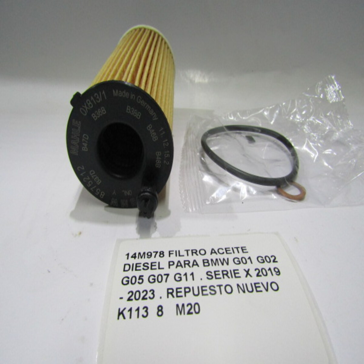 Filtro Aceite Diesel Para Bmw 320 Serie 1 1.8 2.0 - foto 5