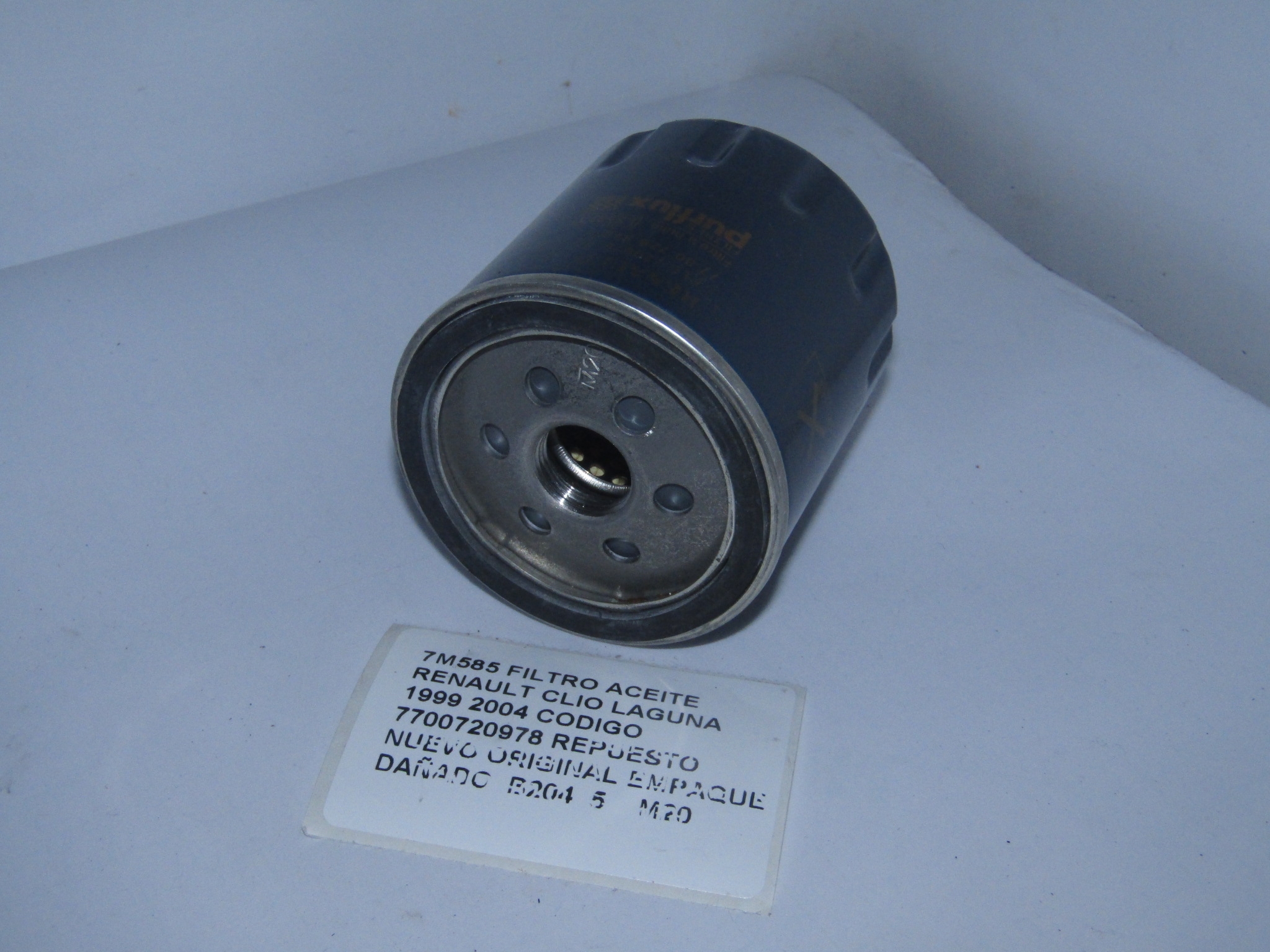 Filtro Aceite Renault Clio Laguna 1999 2004 Cod 7700720978 - foto 2