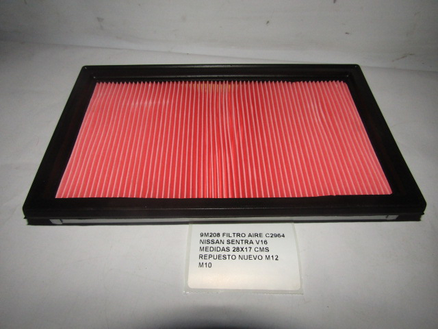 Filtro Aire C2964 Nissan Sentra V16 Medidas 28x17 Cms - foto 3