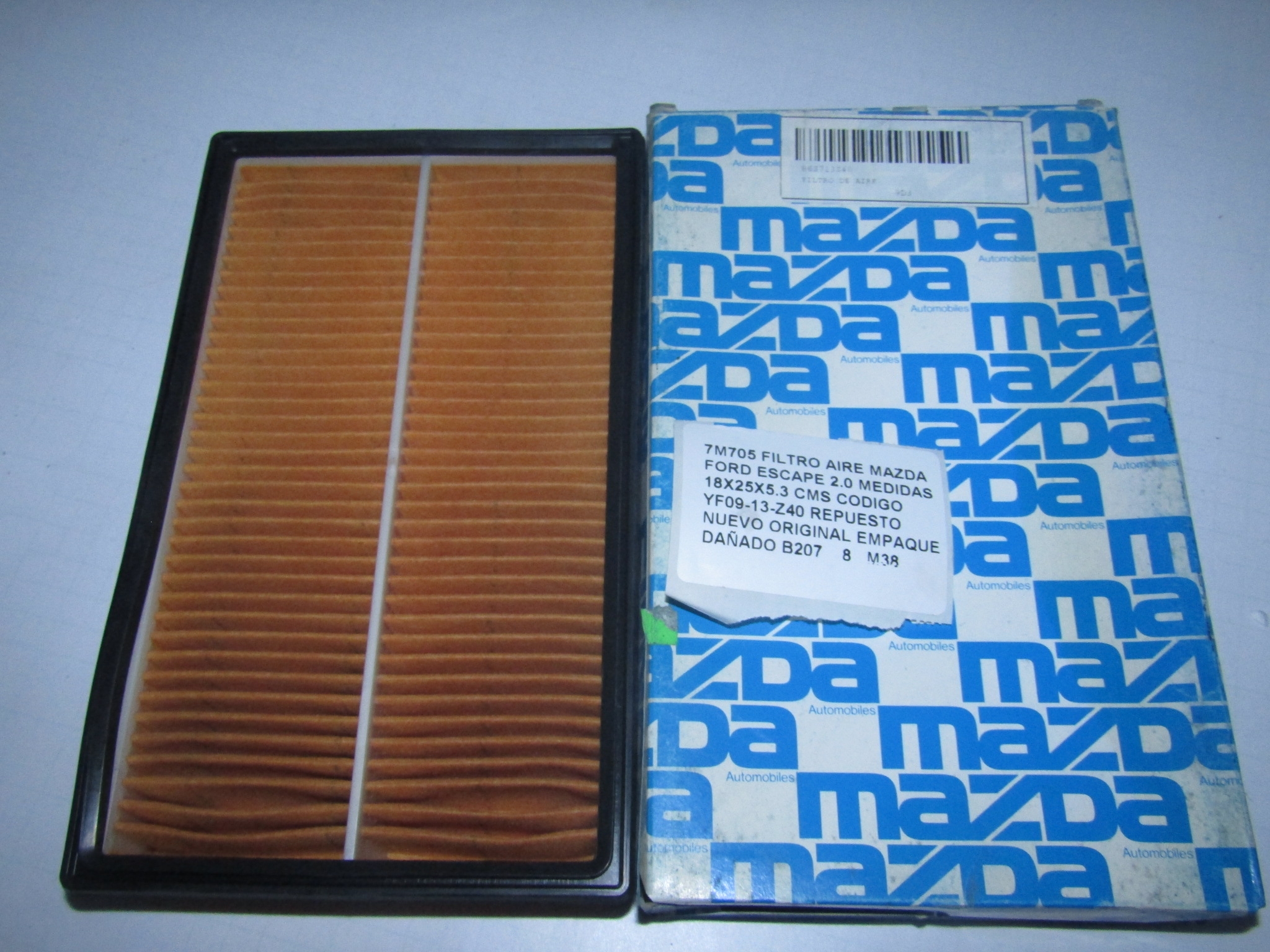 Filtro Aire De Motor Mazda 323 Artis 1990 1998 1.6 1.8l Dohc - foto 3
