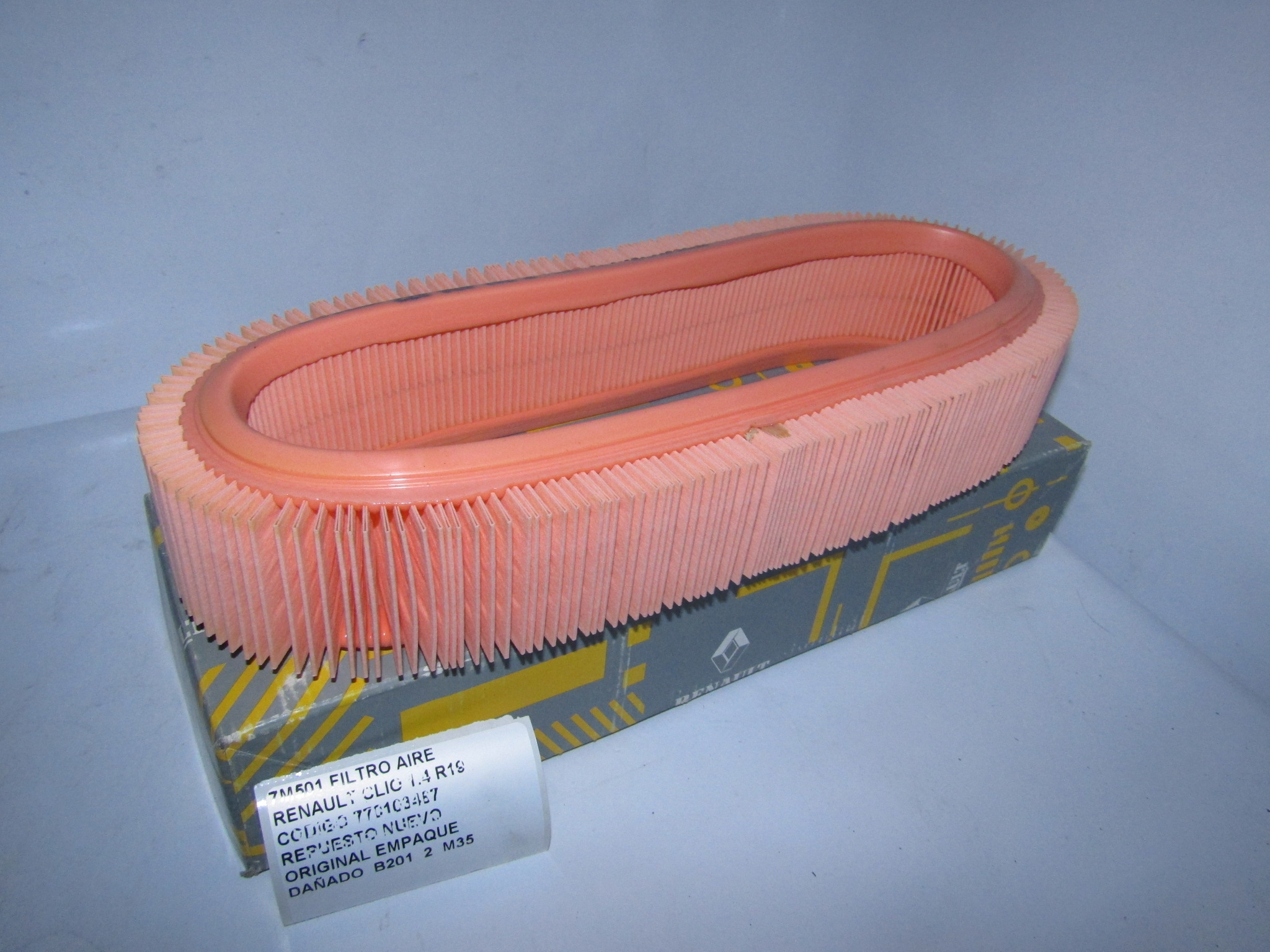 Filtro Aire Renault Clio 1.4 R19 Codigo 770103487